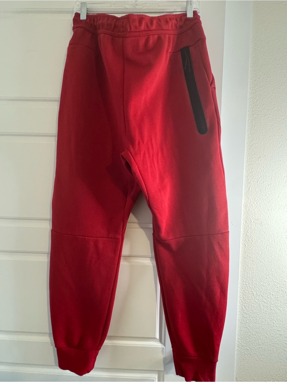 Women’s Nike Red Tech Fleece Full-Zip Hoodie and Matching Sweatpants Set - Picture 13 of 16